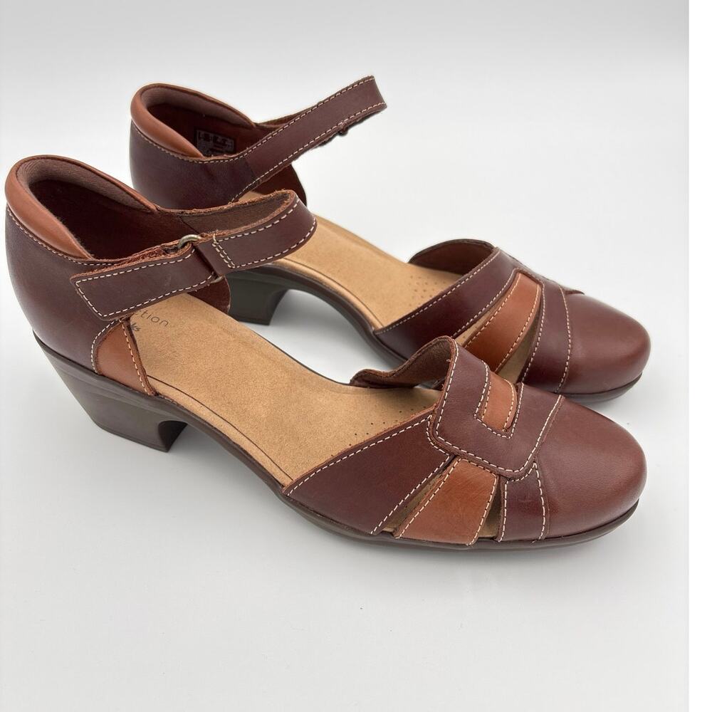 Clark’s Emily Daisy Pump Sandal Cushioned Insole